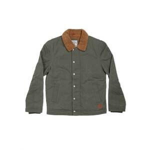 NEW IRON & RESIN men's 1st gen waxed nautilus jacket in olive